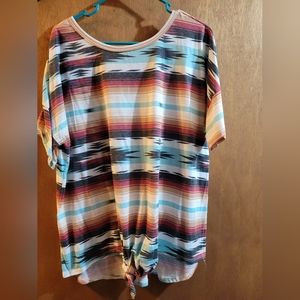 Aztec blouse